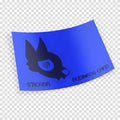custom sticker business cards