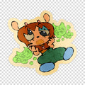 "Fright Flight!!" sticker