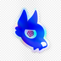 custom holo overlay vinyl stickers