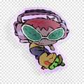 "humming the bassline" sticker
