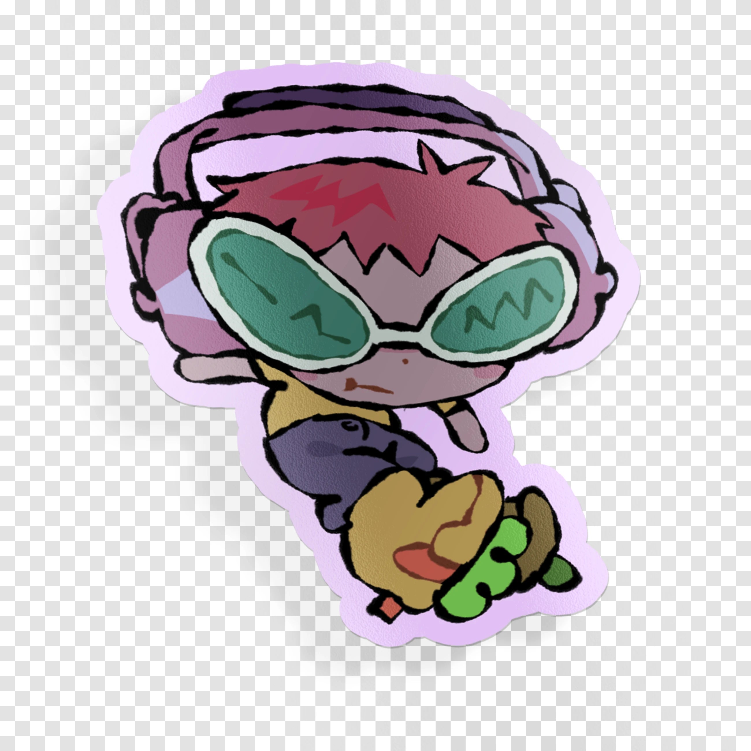"humming the bassline" sticker