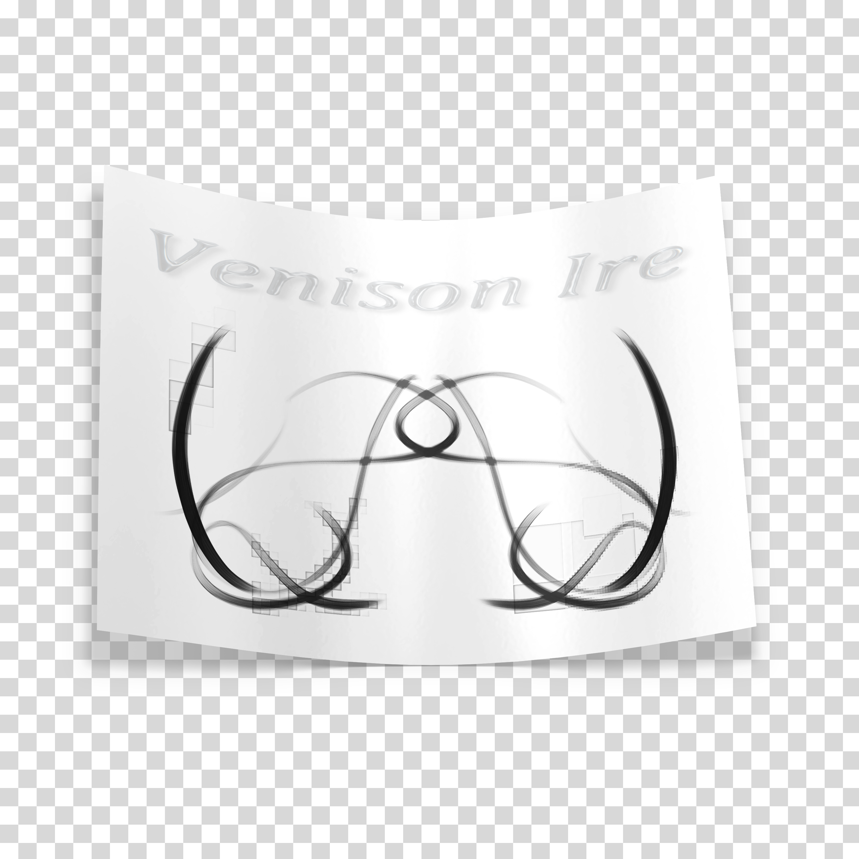 "venison ire" sticker