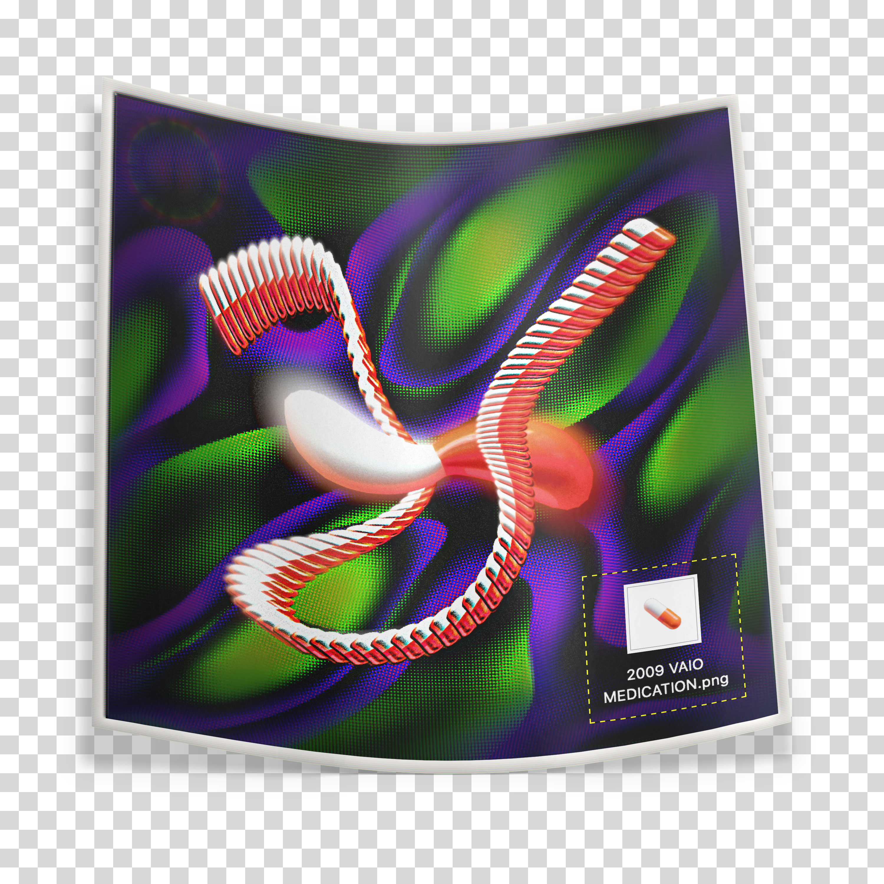 "2009 vaio medication" sticker