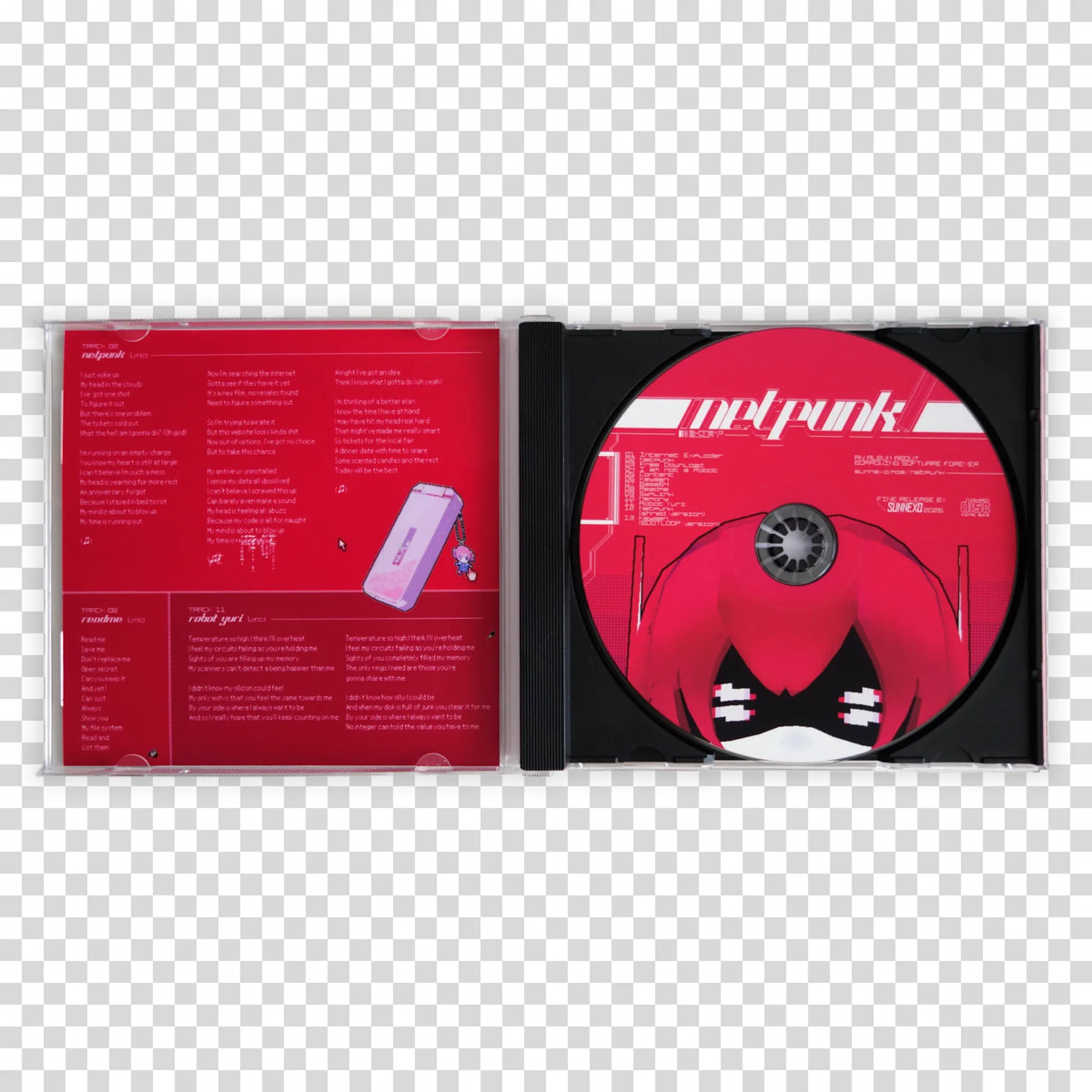 "Netpunk" CD (+ FREE STICKER SHEET)
